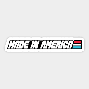 G.I. Joe - Made In America Sticker